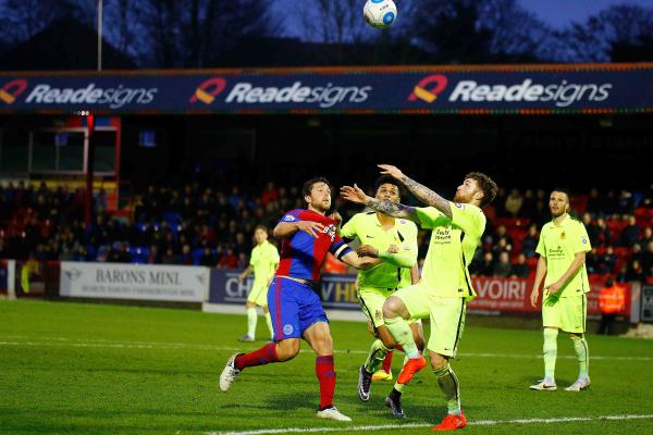 07/01/2017.  Aldershot Town v Southport FC