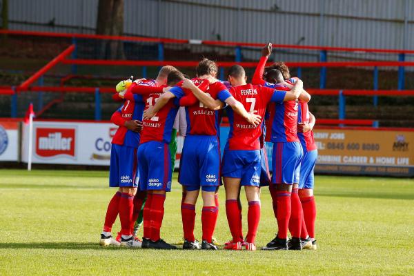 26/12/2016.  Aldershot Town v Woking FC.