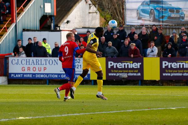 26/12/2016.  Aldershot Town v Woking FC. Scot RENDELL