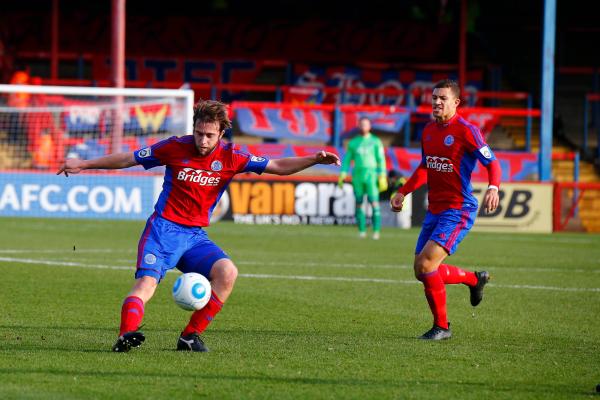 26/12/2016.  Aldershot Town v Woking FC.