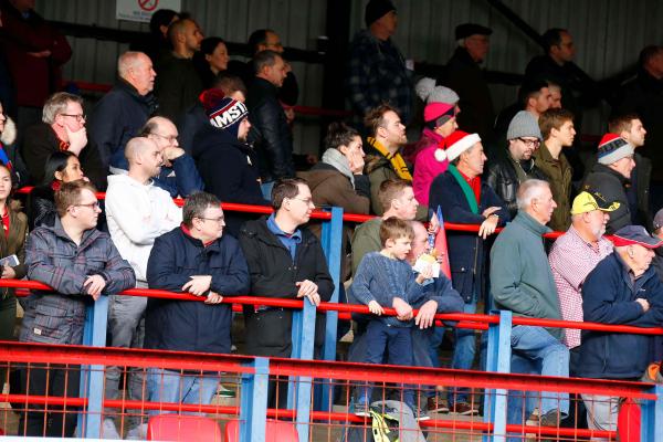 26/12/2016.  Aldershot Town v Woking FC.