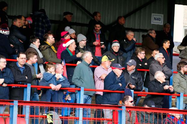 26/12/2016.  Aldershot Town v Woking FC.