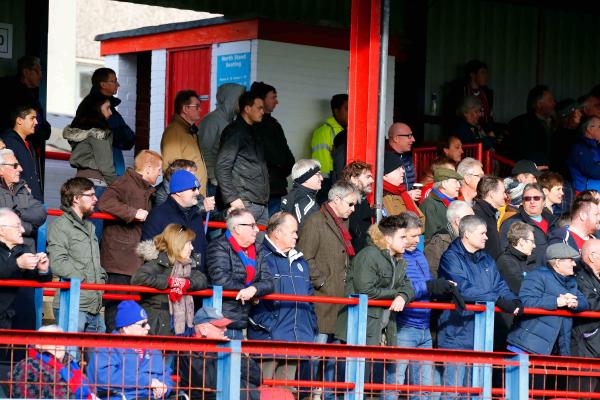 26/12/2016.  Aldershot Town v Woking FC.