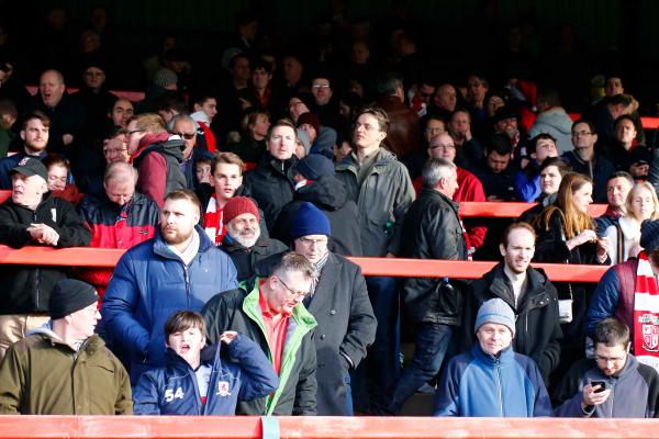 26/12/2016.  Aldershot Town v Woking FC.