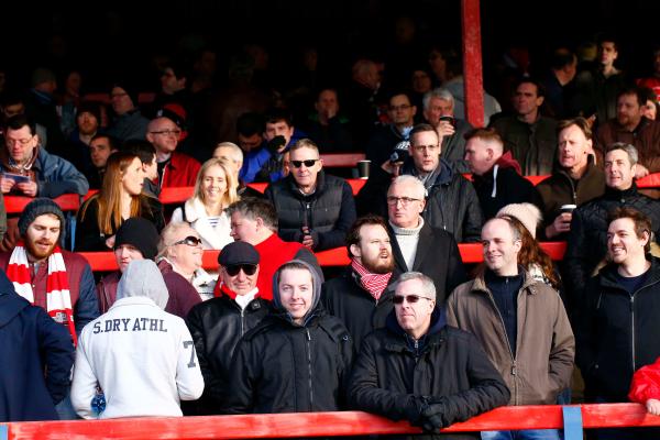 26/12/2016.  Aldershot Town v Woking FC.