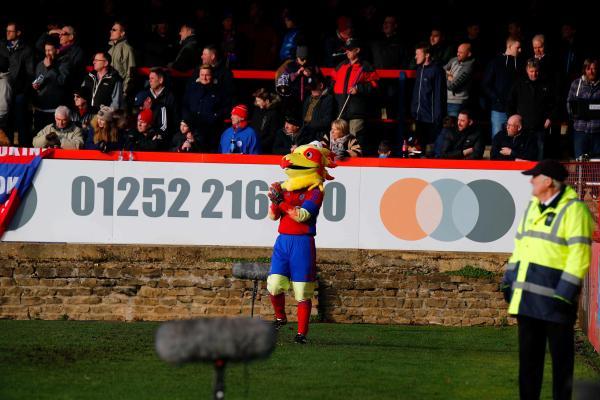 26/12/2016.  Aldershot Town v Woking FC.