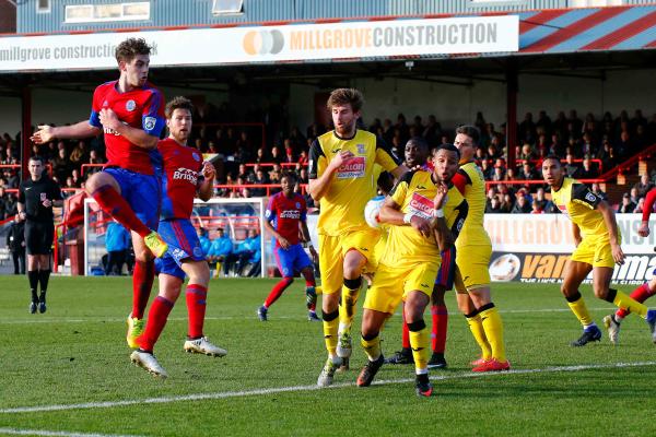 26/12/2016.  Aldershot Town v Woking FC.