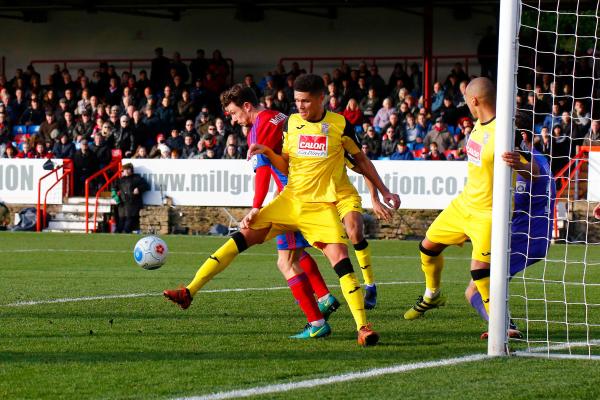 26/12/2016.  Aldershot Town v Woking FC.