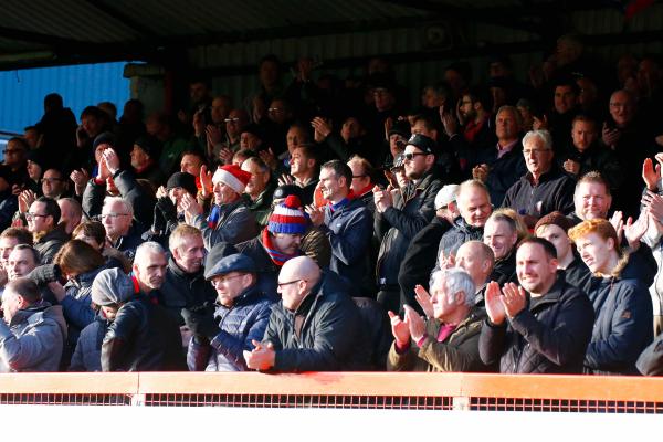 26/12/2016.  Aldershot Town v Woking FC.