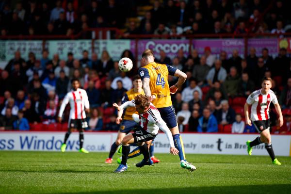 1/04/2017. Brentford v Bristol City. Match Action.