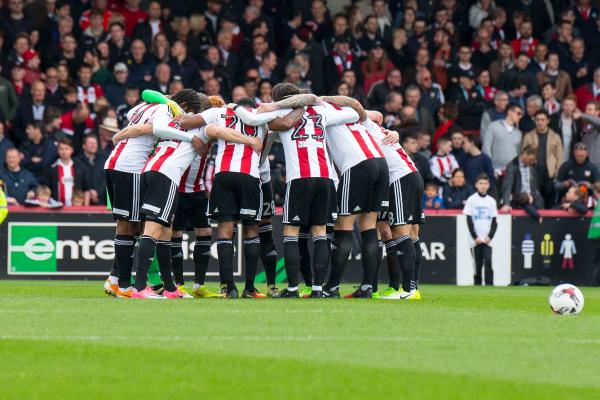 14/04/2017. Brentford FC v Derby County FC.  Match Action.