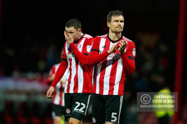 10/02/2018. Brentford v Preston North End. SkyBet Championship Match Action from Griffin Park.