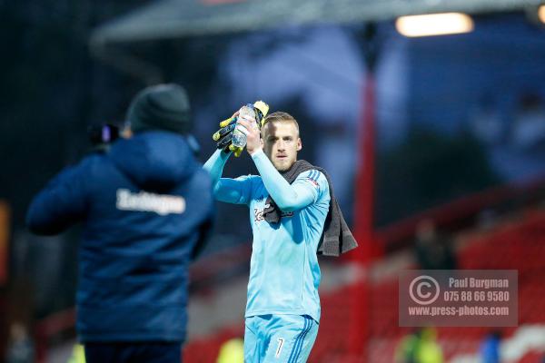 10/02/2018. Brentford v Preston North End. SkyBet Championship Match Action from Griffin Park.