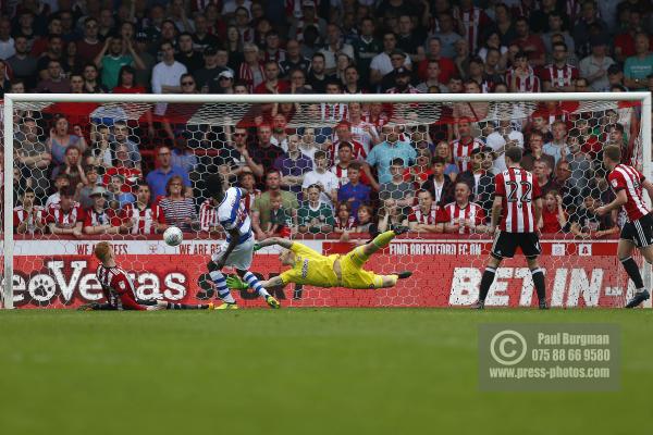 21/04/2018. Brentford v Queens Park Rangers SkyBet Championship Action from Griffin Park.  QPR’s Idrissa SYLLA scores