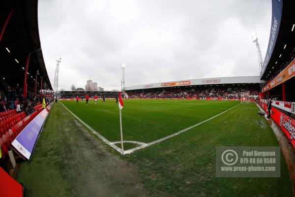 30/03/2018. Brentford v Sheffield United. Action from the Skybet Championship at Griffin Park.