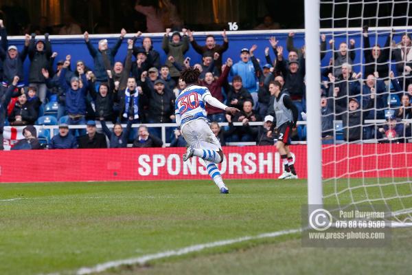 10/03/2018. Queens Park Rangers v Sunderland. Action from the SkyBet Championship at Loftus Road.  QPR’s Eberechi EZE scores