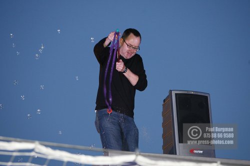 6 July 2009. Steve Roser from a scientist from  Bristol on the fourth plinth from 2100-2200hrs,