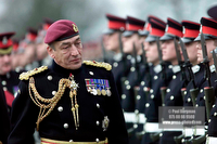 Brigadier General Sir Michael Jackson at Sandhurst